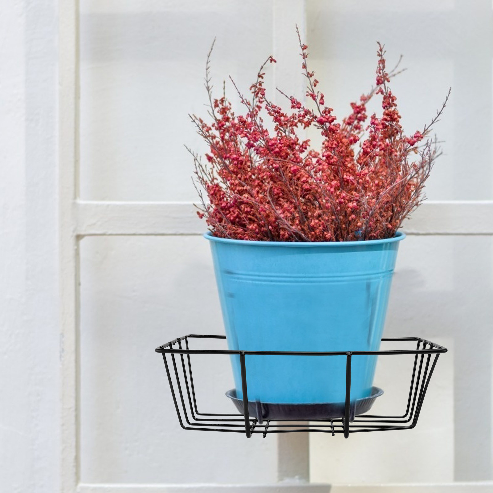 Bonsai Garden Decor - 1개입, 녹 방지 처리된 철제 화분