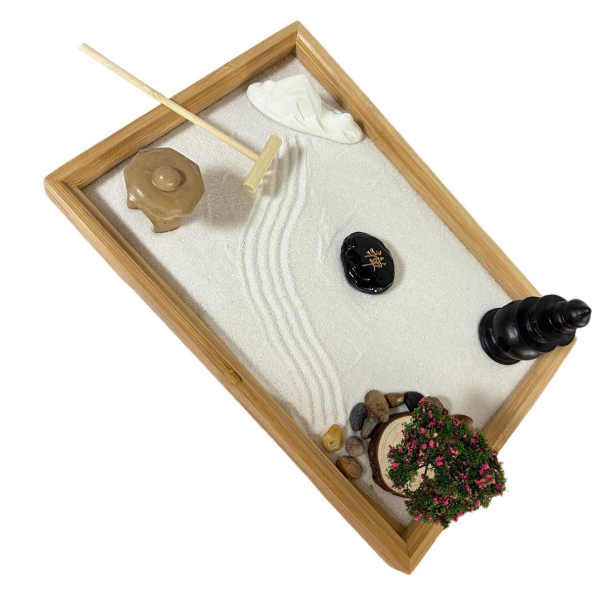 618 메가 세일 일본식 정원 장식 세트 (흰 모래,  - Bonsai Garden For Sale 리뷰 및 가격