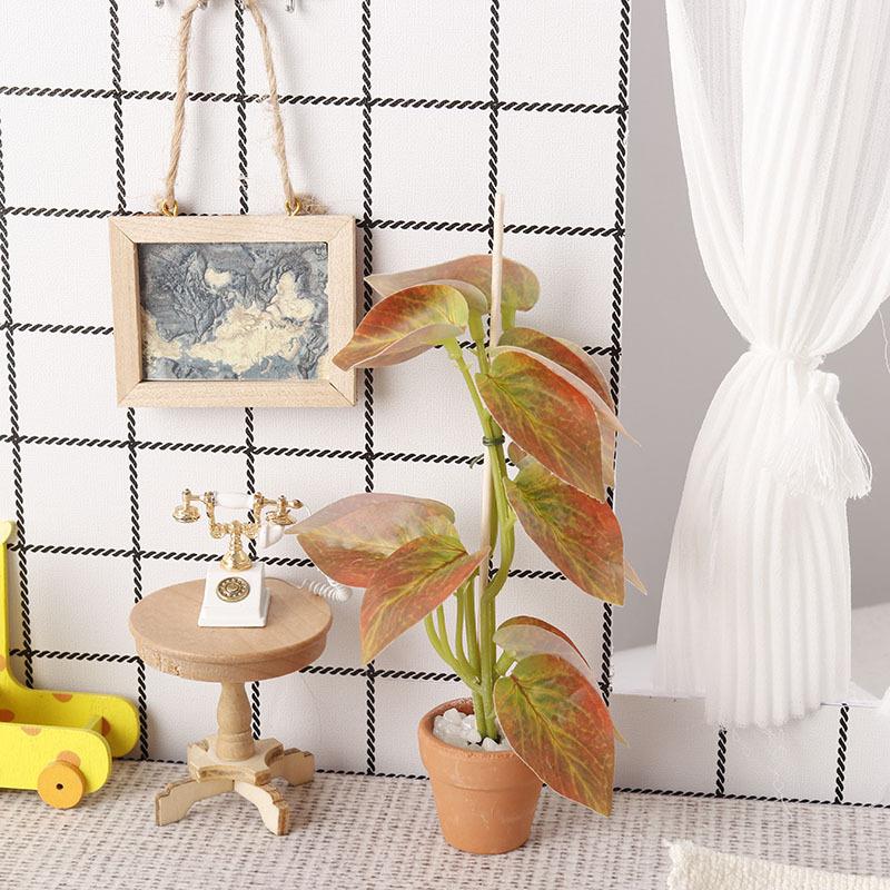 핫세일 1/12 인형의 집 시뮬레이션 녹색 식물 분재  - Bonsai Garden For Sale 리뷰 및 가격