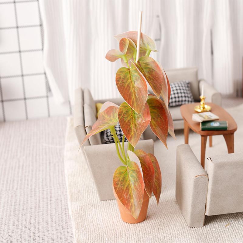 핫세일 1/12 인형의 집 시뮬레이션 녹색 식물 분재  - Bonsai Garden For Sale 리뷰 및 가격