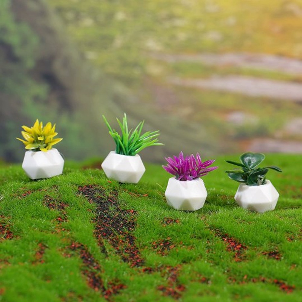 1:12 인형 집 미니어처 화분 멀티 스타일 미니 녹색 - Bonsai Garden Pot 리뷰 및 가격