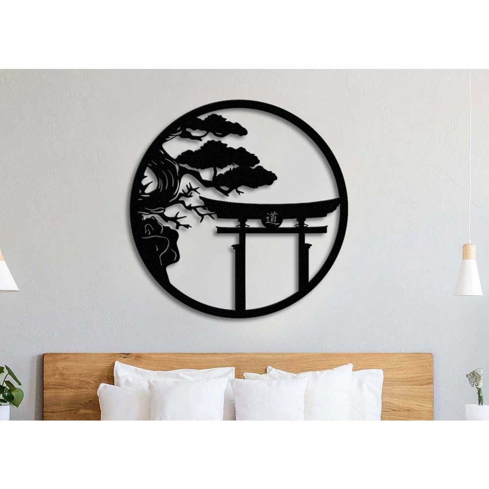 브랜드 벚꽃나무 금속 벽 장식 일본 분재 철제 벽걸이  - Bonsai Garden Art 리뷰 및 가격