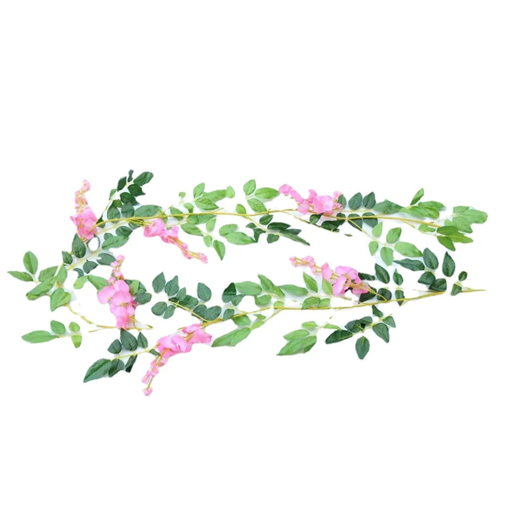 1.8M 인공 꽃 실크 인공 등나무 덩굴 등나무 홈 가 - Bonsai Garden Decor 리뷰 및 가격